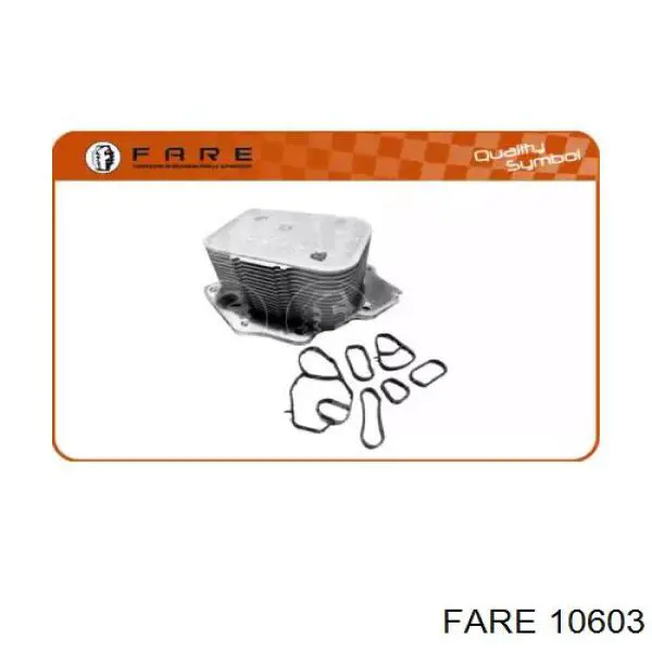 Compre 10603 Fare Radiador de óleo (frigorífico), debaixo de filtro