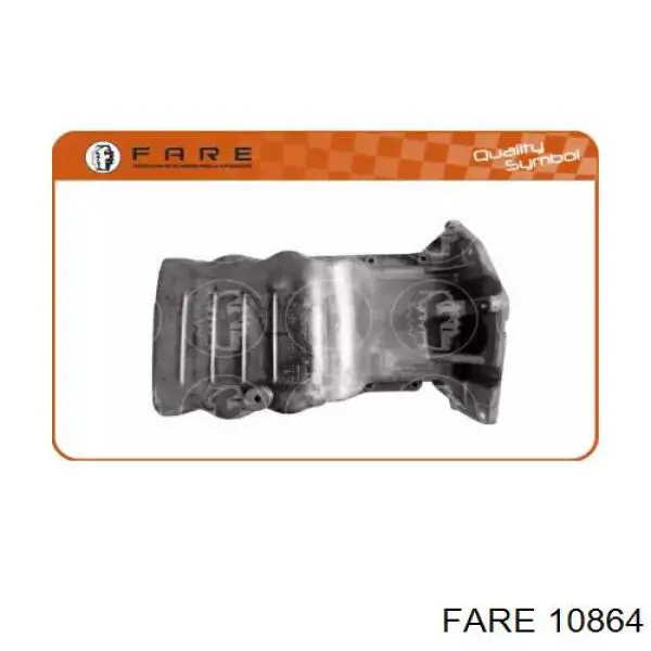 Compre 10864 Fare Panela de óleo de cárter do motor