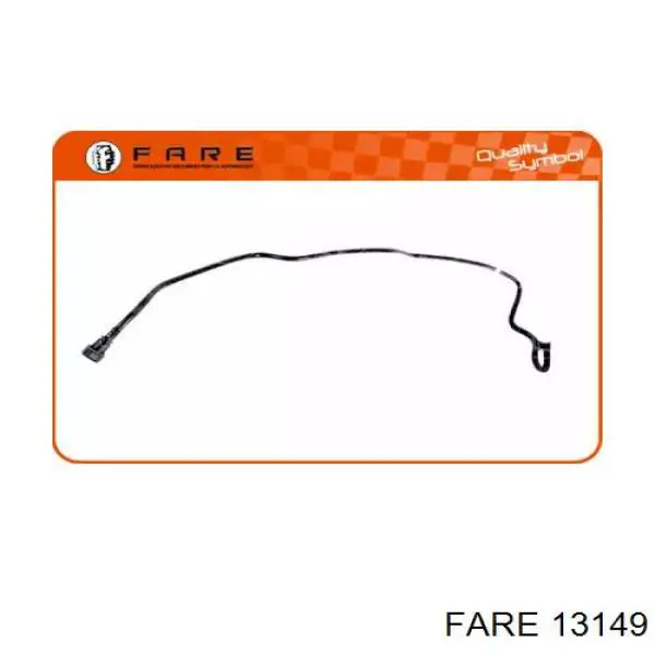 13149 Fare Tubo de combustível, desde o filtro até a sonda de combustível