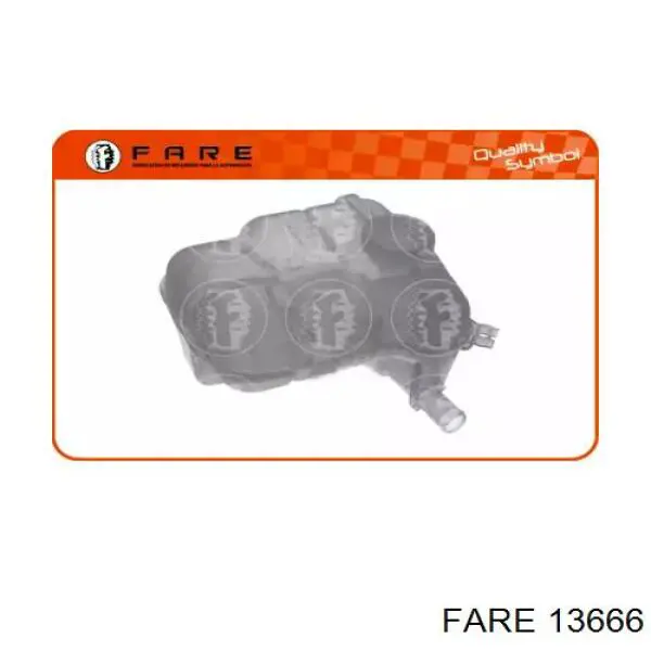 13666 Fare Tanque de expansão do sistema de esfriamento