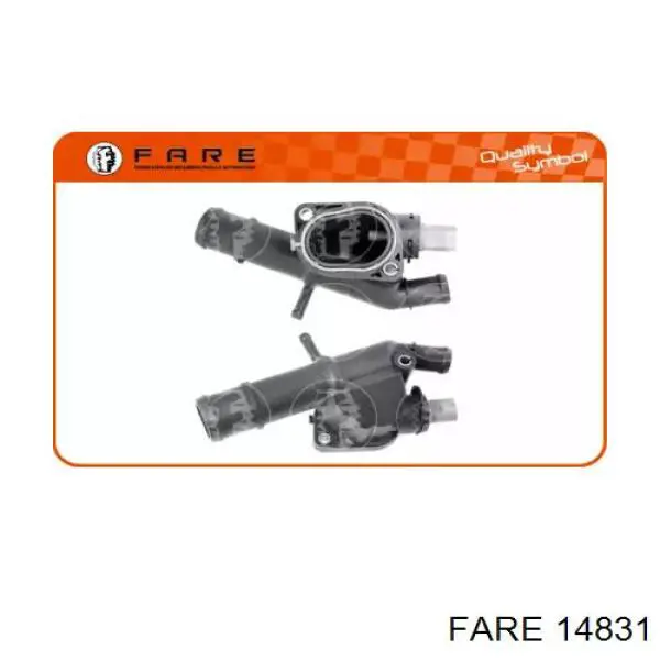 14831 Fare Flange do sistema de esfriamento (união em T)