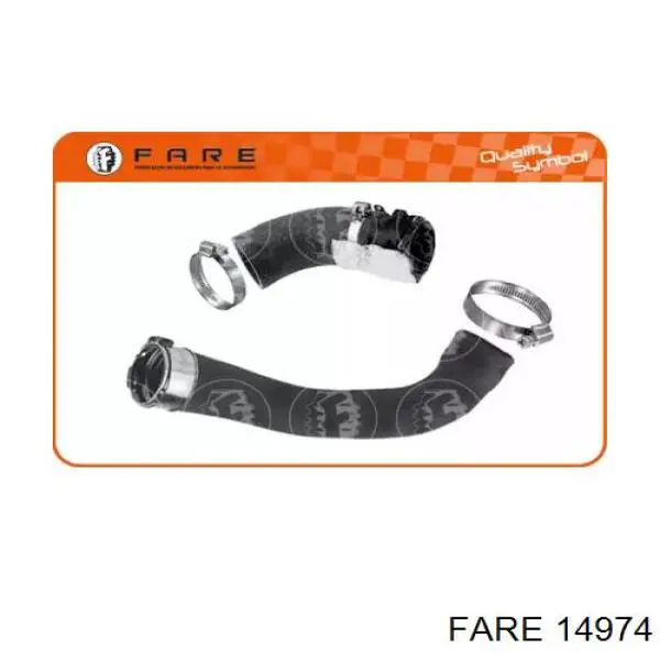 Mangueira (cano derivado) de intercooler Fare 14974 preço, a partir de 40,19 USD
