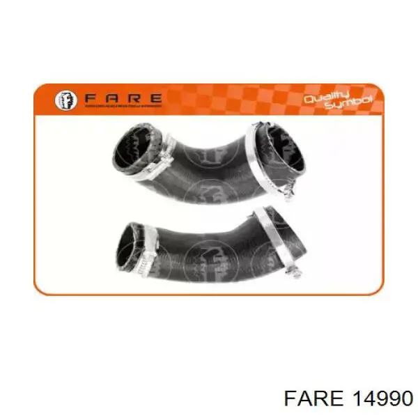 14990 Fare Mangueira (cano derivado) de intercooler
