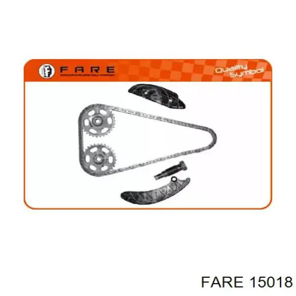 15018 Fare Cadeia do mecanismo de distribuição de gás, kit