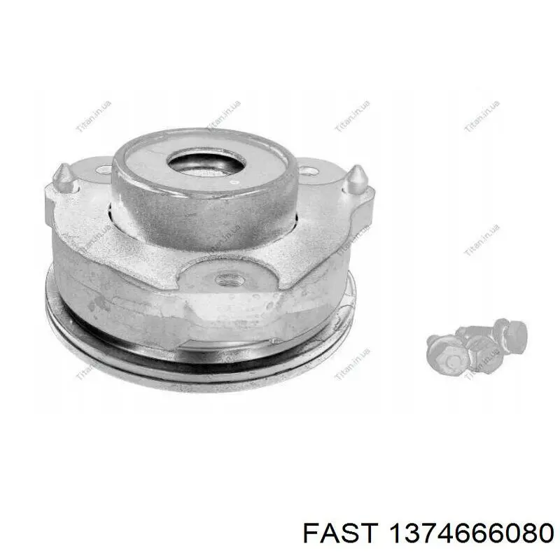Suporte de amortecedor dianteiro esquerdo RC03163 Raiso