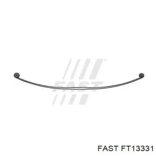 FT13331 Fast Suspensão de lâminas traseiro