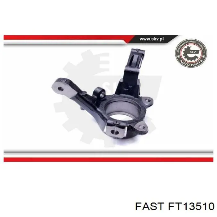 Pino moente (extremidade do eixo) dianteiro esquerdo Fast FT13510 preço, a partir de 67,04 USD