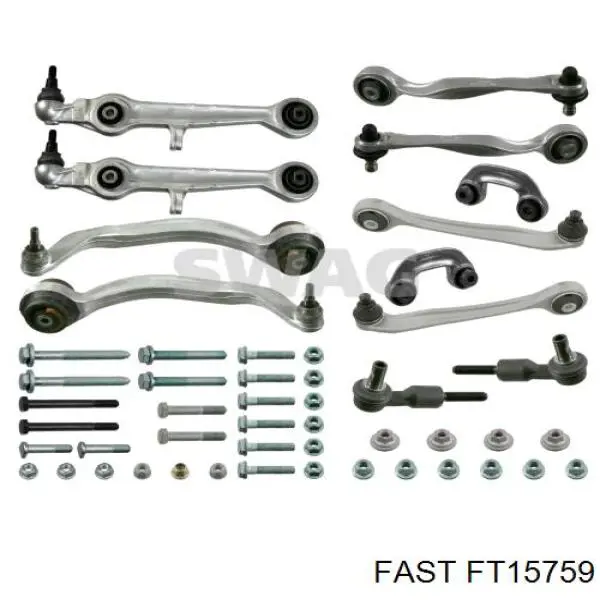 Kit de braços oscilantes de suspensão dianteira Fast FT15759 preço, a partir de 285,63 USD