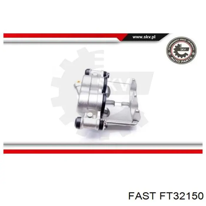 Suporte do freio dianteiro esquerdo 42555557 Iveco