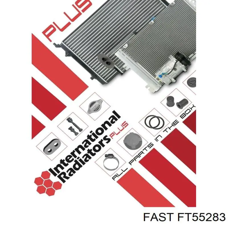 FT55283 Fast Radiador de esfriamento de motor