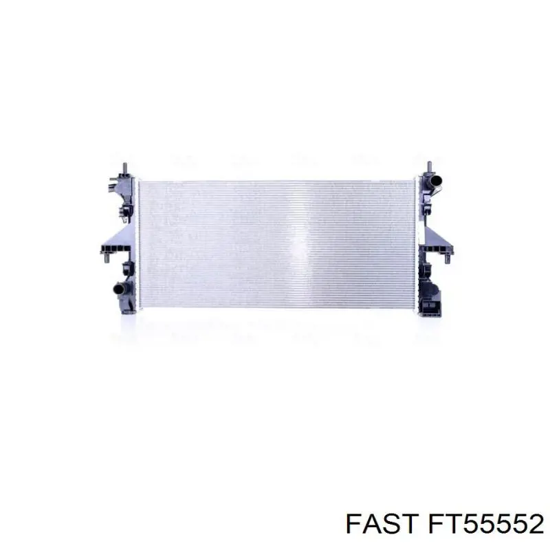 1382427080 Fiat/Alfa/Lancia Radiador de esfriamento de motor