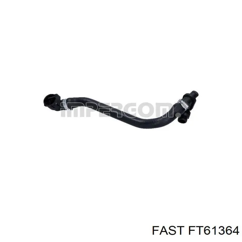 Mangueira (cano derivado) do sistema de esfriamento 51958896 Fiat/Alfa/Lancia