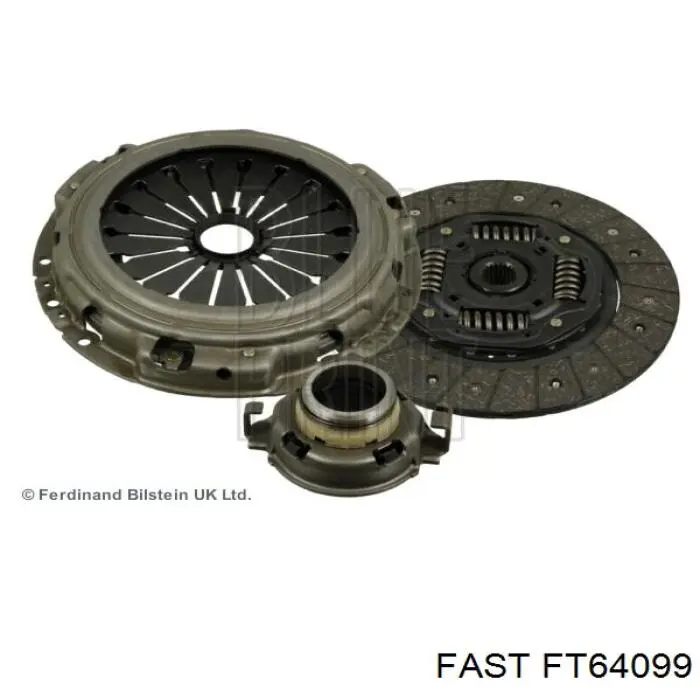 FT64099 Fast Kit de embraiagem (3 peças)
