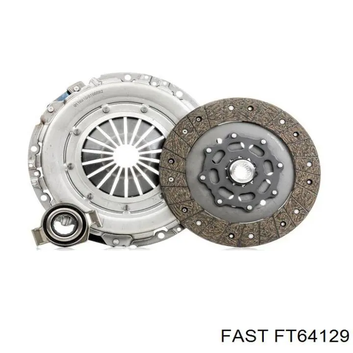 FT64129 Fast Kit de embraiagem (3 peças)