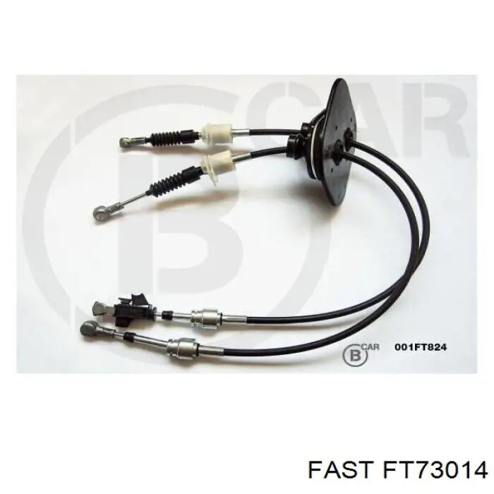 Cabo de mudança duplo Fast FT73014 preço, a partir de 130,58 USD