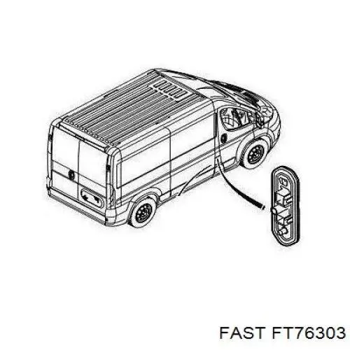 Compre 1638462980 Peugeot/Citroen Sensor de fechamento de portas (interruptor de fim de carreira), da porta deslizante, na carroçaria