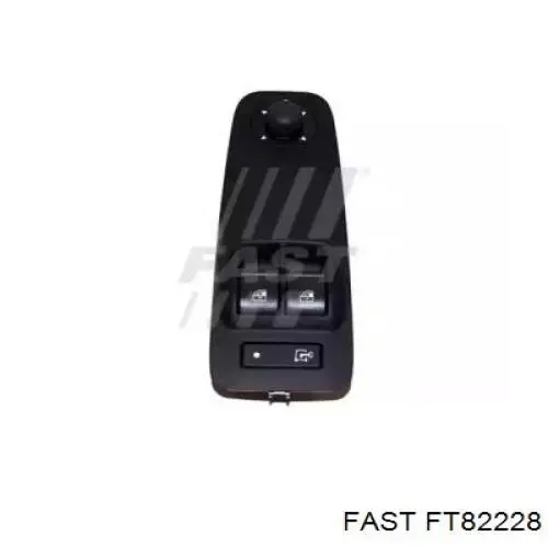 00006490X9 Peugeot/Citroen Unidade de botões dianteira esquerda de controlo de elevador de vidro