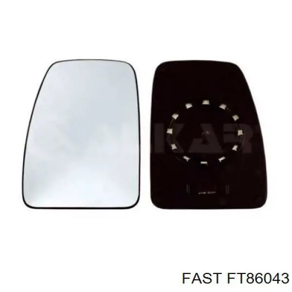 Placa sobreposta (tampa) do espelho de retrovisão direito Fast FT86043 preço, a partir de 25,04 USD