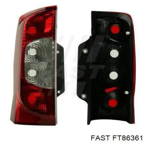 Compre FT86361 Fast Lanterna traseira direita