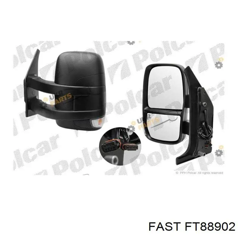 Compre 5802031936 Iveco Espelho de retrovisão direito
