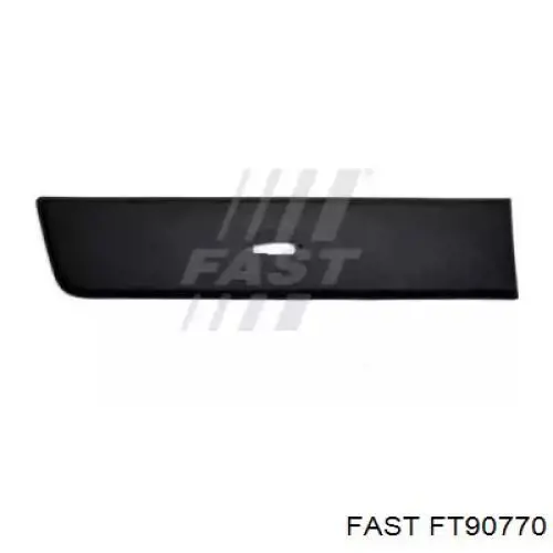 735438349 Fiat/Alfa/Lancia Placa sobreposta do pára-lama traseiro direito