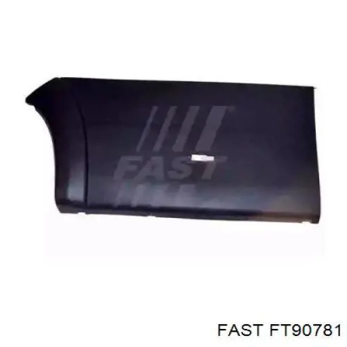 FT9301466 Prasco Expansor esquerdo (placa sobreposta) de arco do pára-lama traseiro