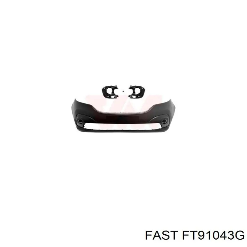 Pára-choque dianteiro Renault (RVI) 620224925R preço, a partir de 285,23 USD