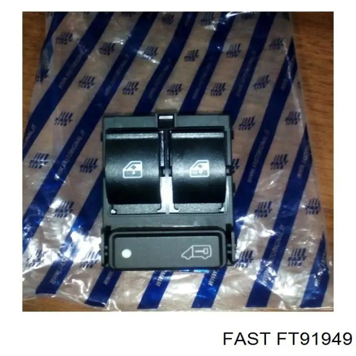 Compre 735498677 Fiat/Alfa/Lancia Unidade de botões dianteira esquerda de controlo de elevador de vidro