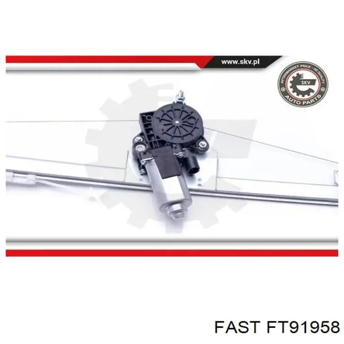 Mecanismo de acionamento de vidro da porta dianteira esquerda Fast FT91958 preço, a partir de 72,77 USD