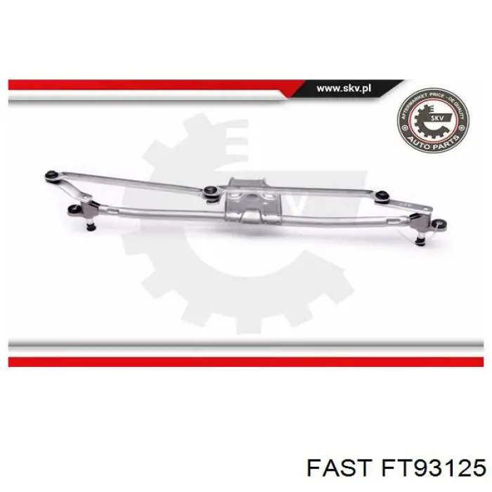 Trapézio de limpador pára-brisas Fast FT93125 preço, a partir de 42,92 USD