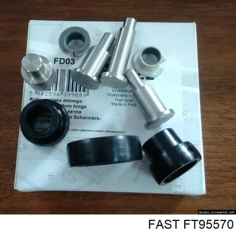 Rolo direito inferior da porta lateral (deslizante) Fast FT95570 preço, a partir de 40,13 USD