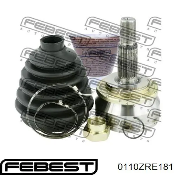 Junta homocinética externa dianteira Febest 0110ZRE181 preço, a partir de 62,48 USD