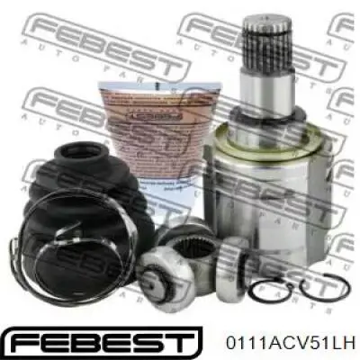 Junta homocinética interna dianteira Febest 0111ACV51LH preço, a partir de 110,68 USD