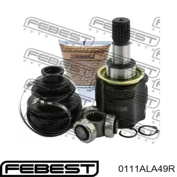Junta homocinética interna traseira Febest 0111ALA49R preço, a partir de 32,04 USD