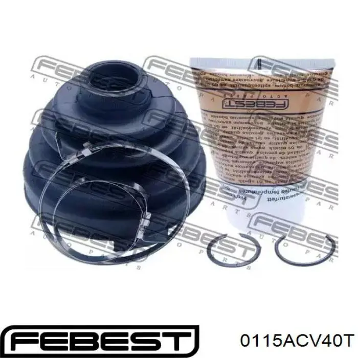 Bota de proteção interna direita de junta homocinética do semieixo dianteiro Q-fix Q0040237 preço, a partir de 35,62 USD