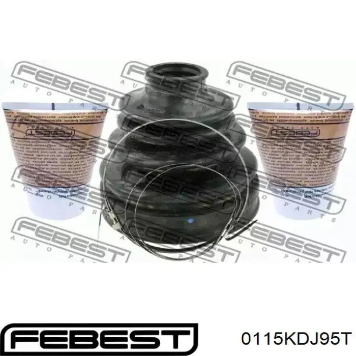 Bota de proteção interna de junta homocinética do semieixo dianteiro Febest 0115KDJ95T preço, a partir de 19,31 USD
