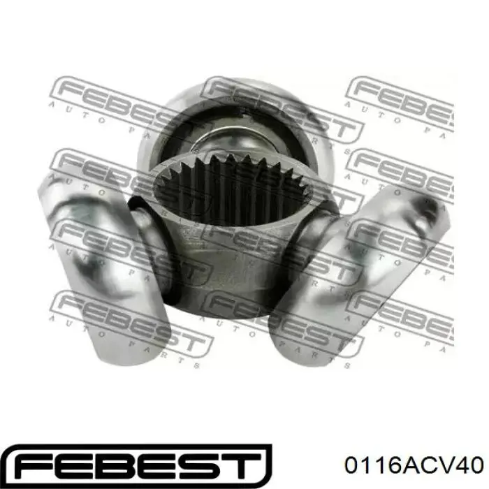 Junta homocinética interna, tripé Febest 0116ACV40 preço, a partir de 37,66 USD