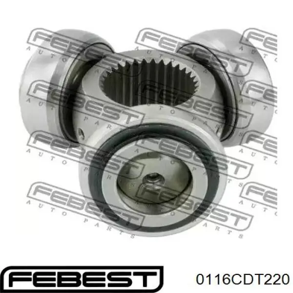 Junta homocinética interna, tripé Febest 0116CDT220 preço, a partir de 37,20 USD