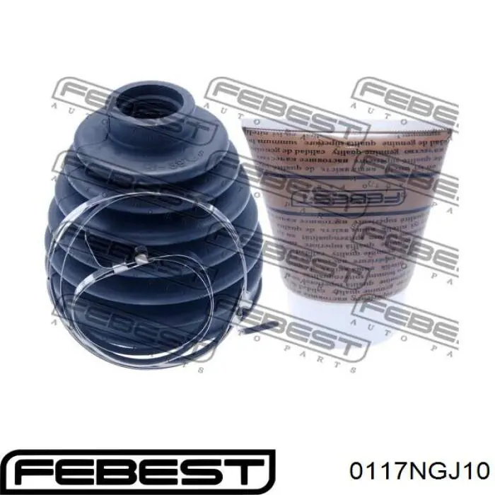 Bota de proteção externa de junta homocinética do semieixo dianteiro Febest 0117NGJ10 preço, a partir de 20,71 USD
