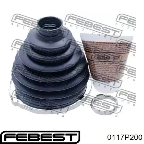Bota de proteção externa de junta homocinética do semieixo dianteiro Toyota Land Cruiser  J200