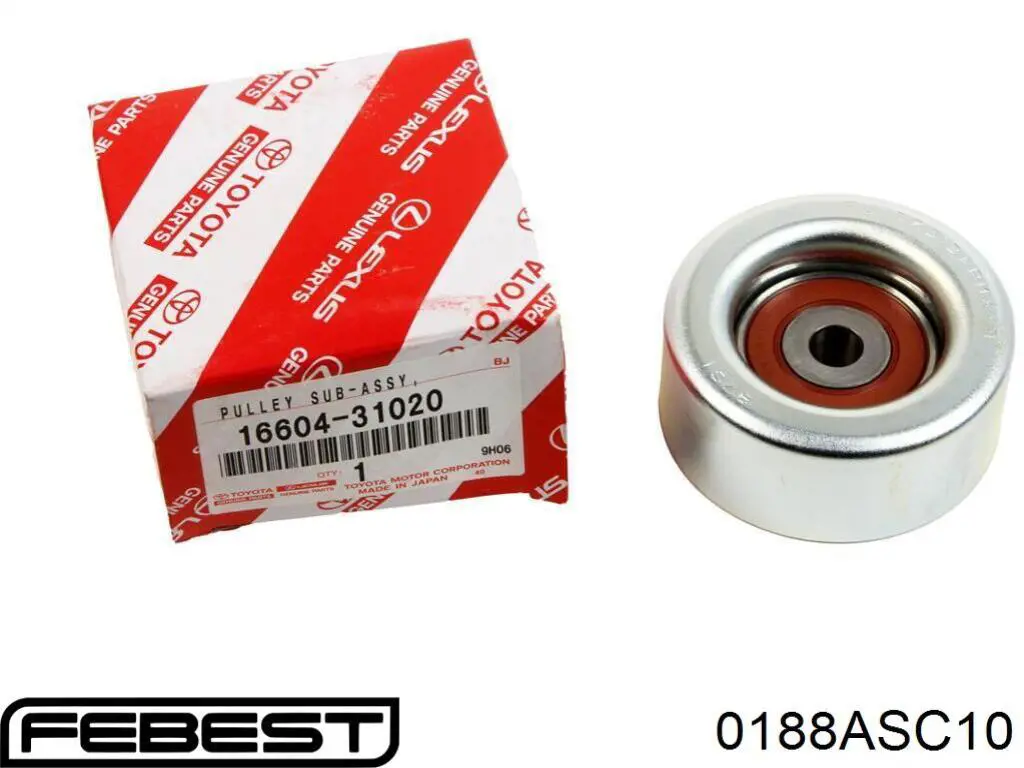 1341A102 Mitsubishi Rolo parasita da correia de transmissão