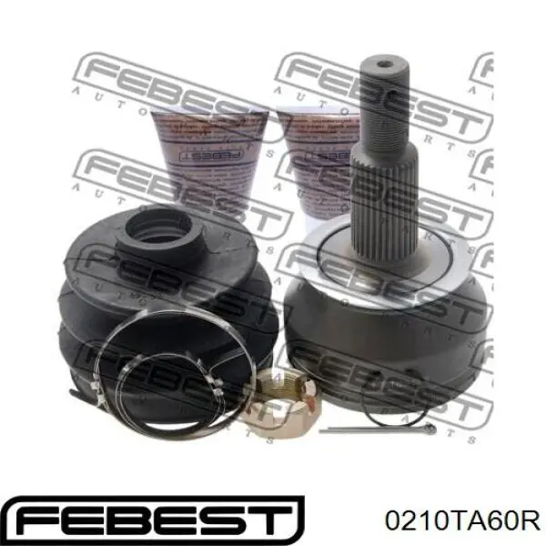 Junta homocinética externa traseira Febest 0210TA60R preço, a partir de 135,06 USD