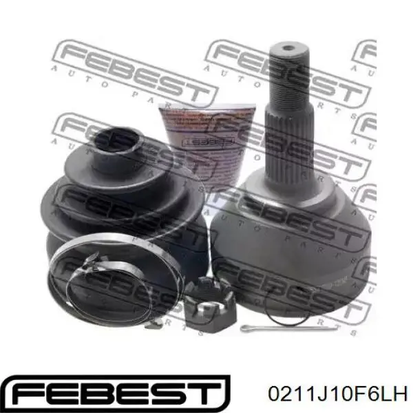 Junta homocinética interna dianteira esquerda Nissan/Infiniti 39711JD24B preço, a partir de 110,68 USD
