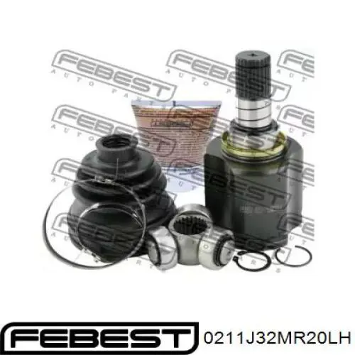 Junta homocinética interna dianteira esquerda Febest 0211J32MR20LH preço, a partir de 138,26 USD