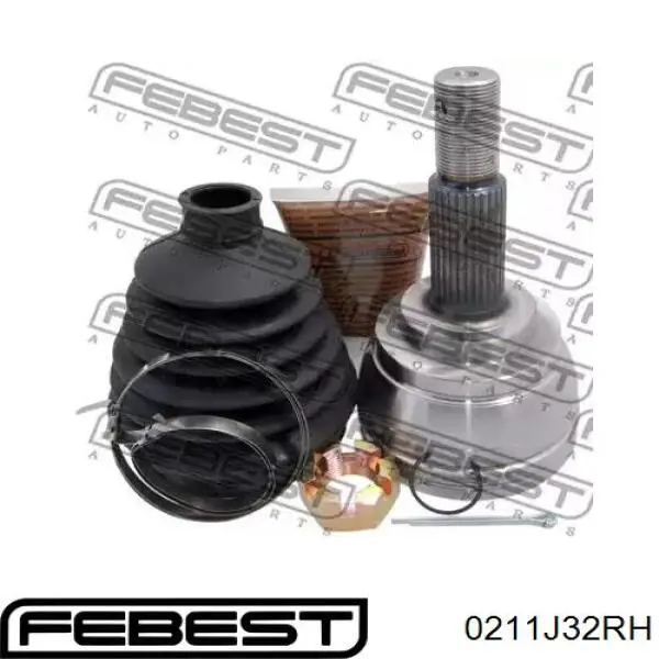 397711AA0A Nissan/Infiniti Junta homocinética interna dianteira direita