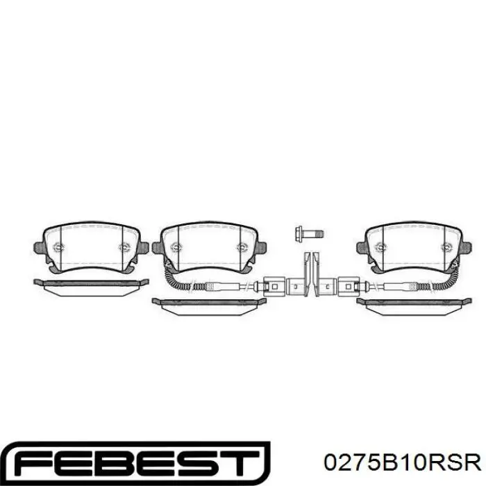 D410095F0A Nissan/Infiniti Kit de reparação de cilindro do freio traseiro