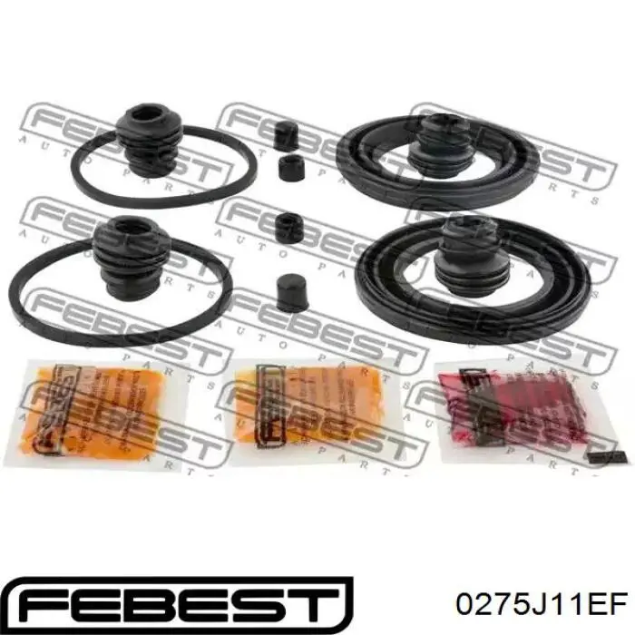 D1120JE22A Nissan/Infiniti Kit de reparação de suporte do freio dianteiro