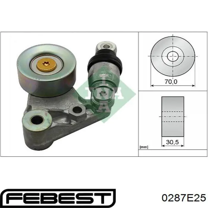 Rolo de reguladora de tensão da correia de transmissão Honda 31180RL0G01 preço, a partir de 33,22 USD