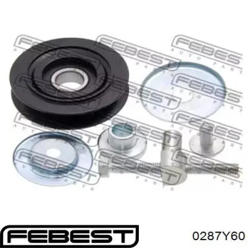 Rolo parasita da correia de transmissão Nissan Patrol  Y61