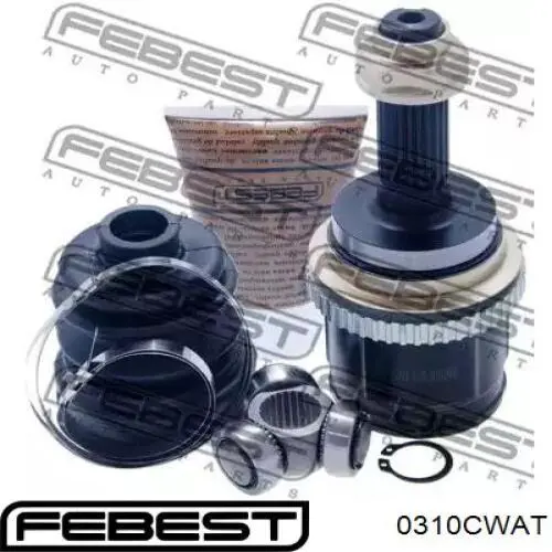 Junta homocinética externa dianteira Febest 0310CWAT preço, a partir de 66,69 USD